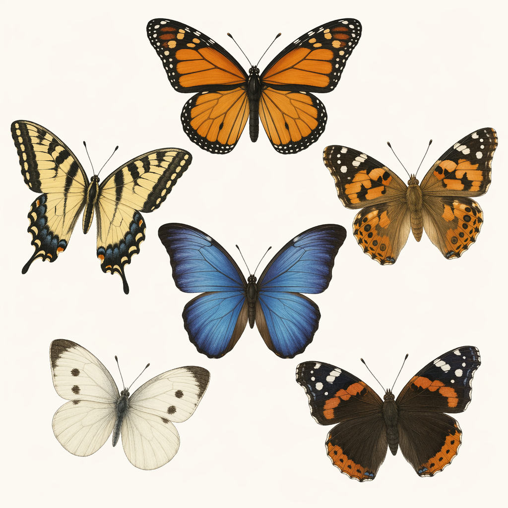 butterflies