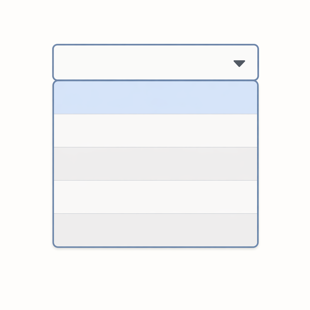 dropdown