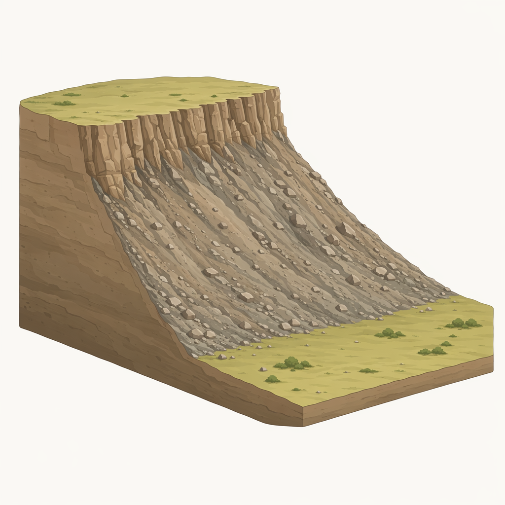 escarpment