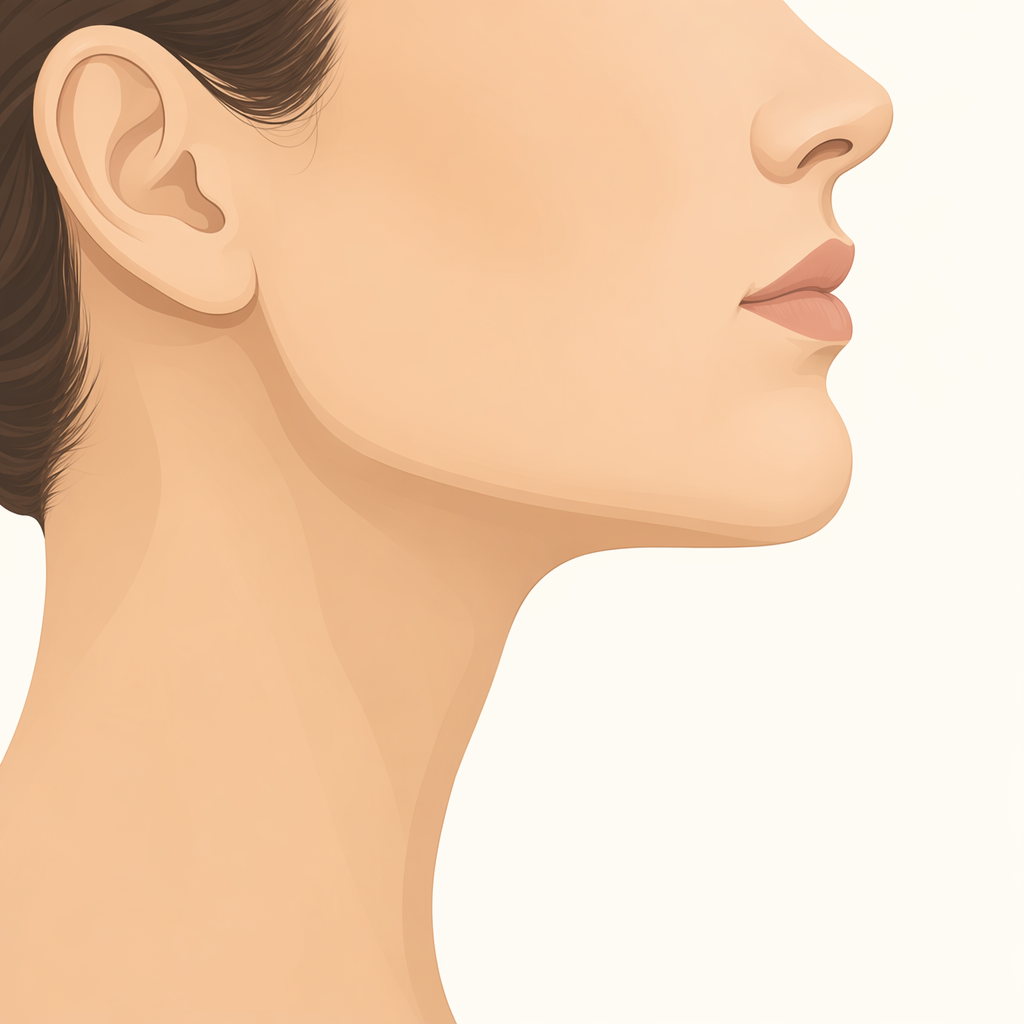 jawline