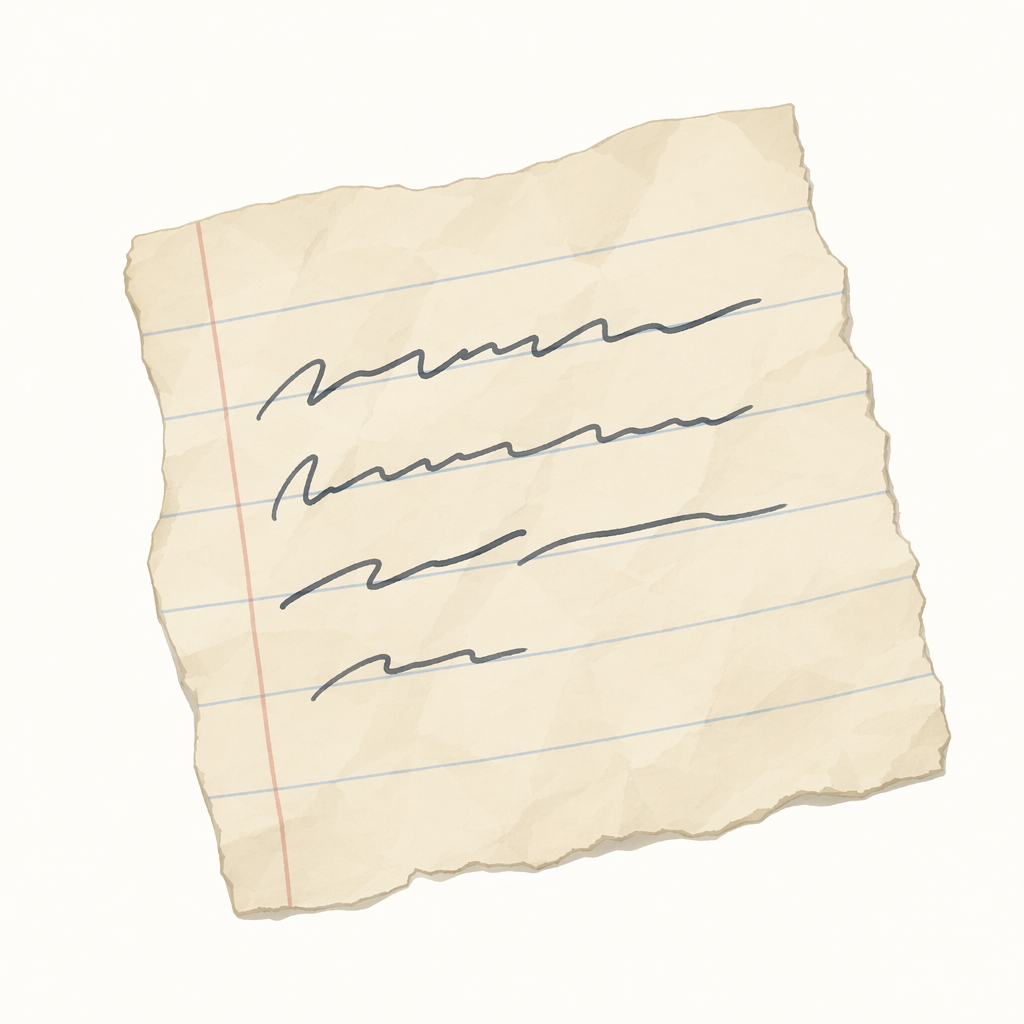jotting