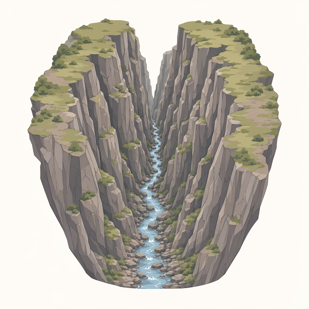 ravine