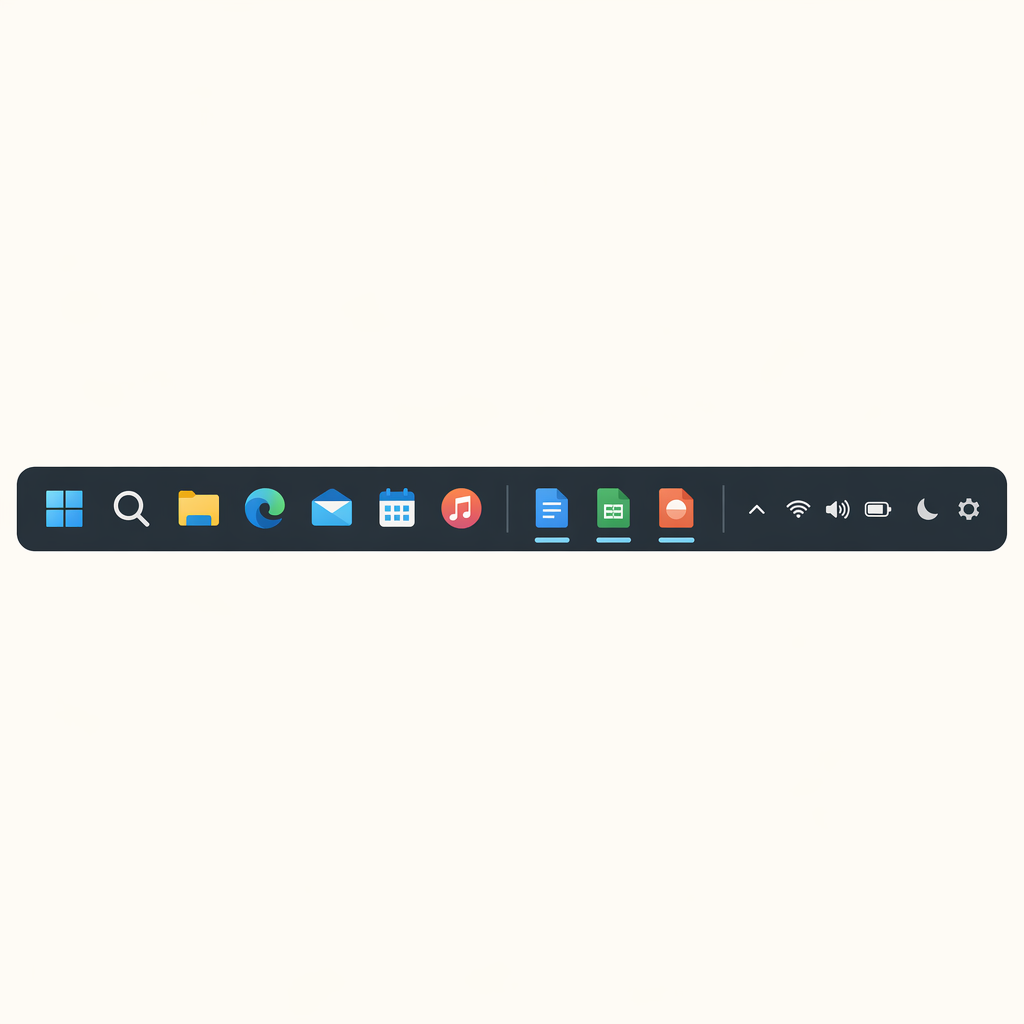 taskbar